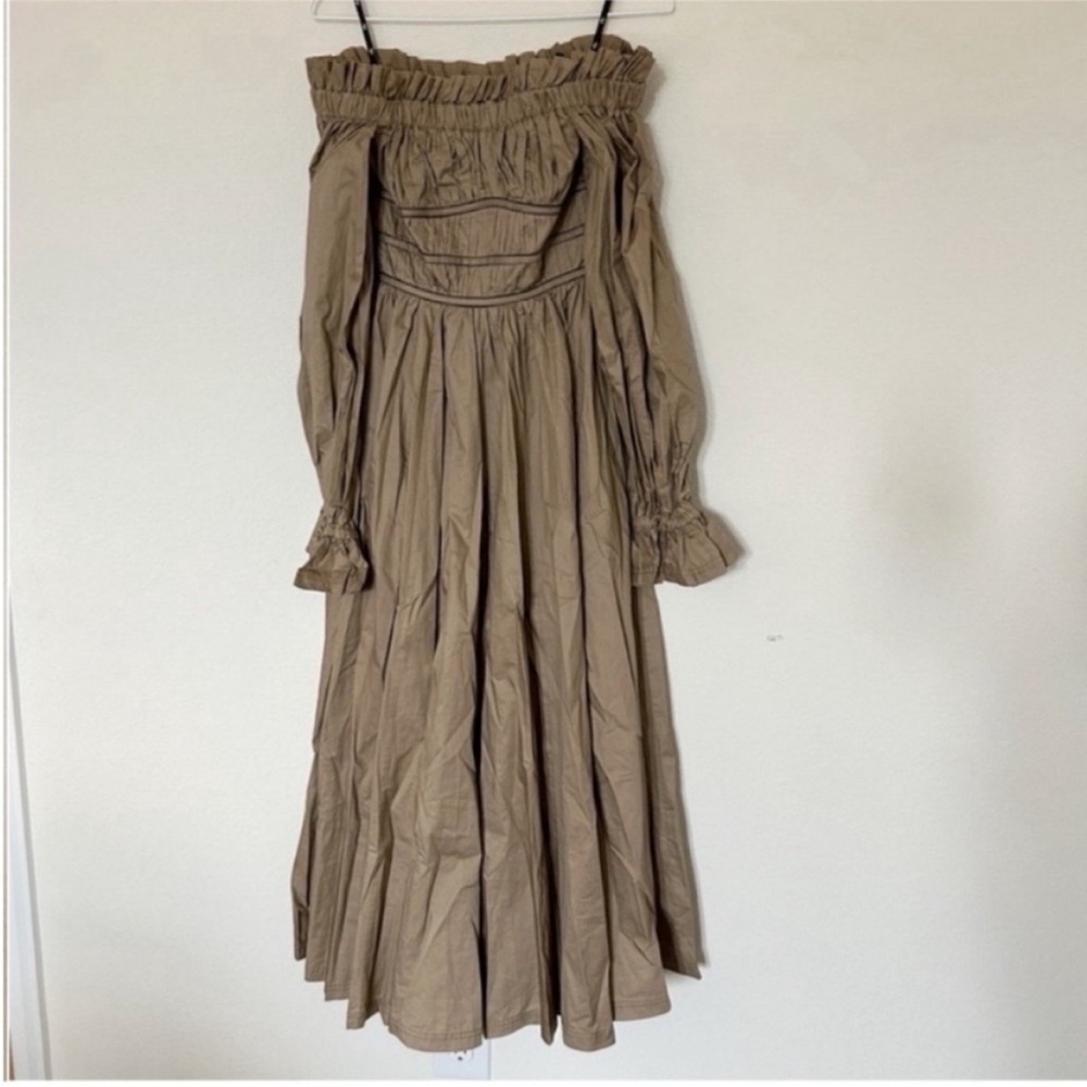 NWT Aje Wattle Off The Shoulder Midi Dress - Picture 5 of 8